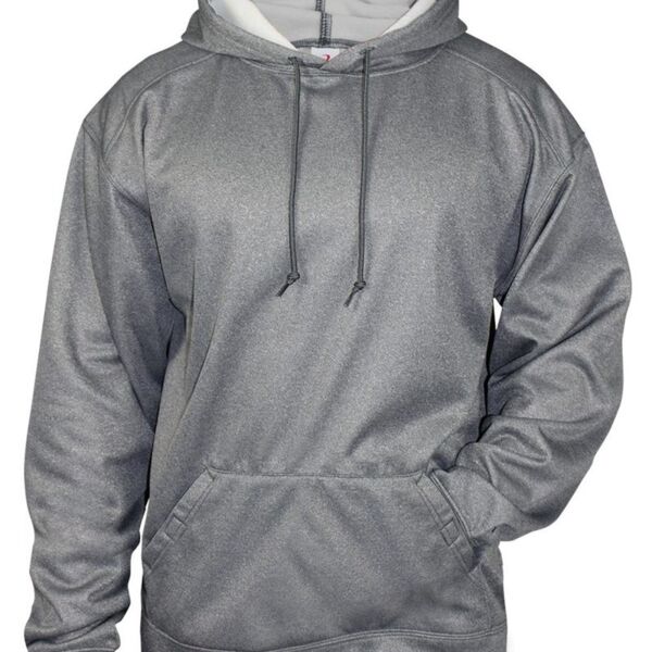 Pro Heather Hooded Sweatshirt Thumbnail