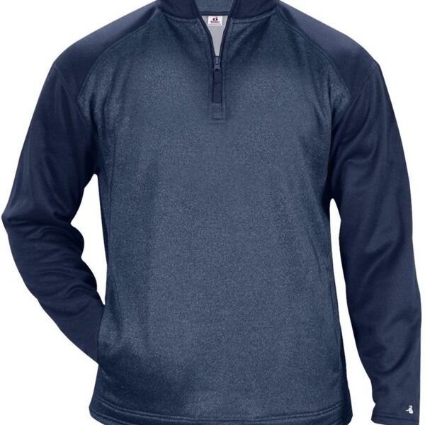 Sport Heather Tonal Quarter-Zip Pullover Thumbnail