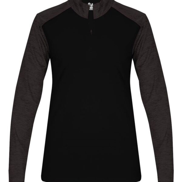 Women's Sport Tonal Blend Quarter-Zip Pullover Thumbnail