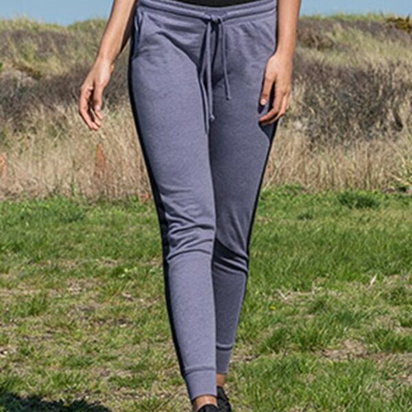 Women's French Terry Side Stripe Joggers Thumbnail