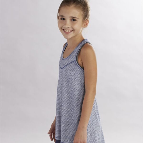 Girls' Tiger Slub Tank Top Thumbnail